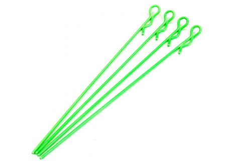Fastrax Small Fluorescent Green Long Body Pin 1/10th FAST208FG
