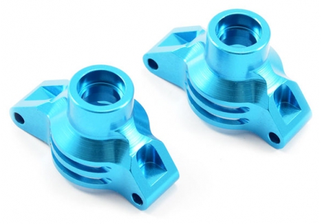 Fastrax Tamiya TT-02 Aluminium Rear Hub Carriers Pair FTTA010B