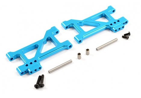 Fastrax Tamiya TT-02B Aluminium Front Lower Suspension Arms Pair FTTA030B