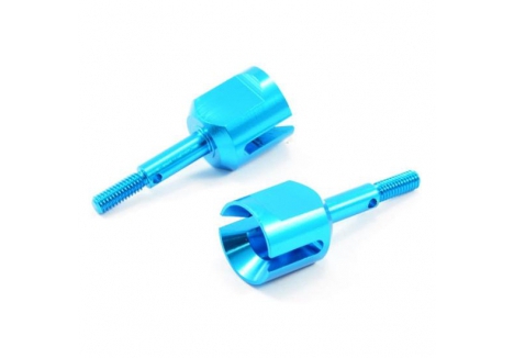 Fastrax Tamiya TT02 Aluminium Wheel Axle Pair FTTA005B