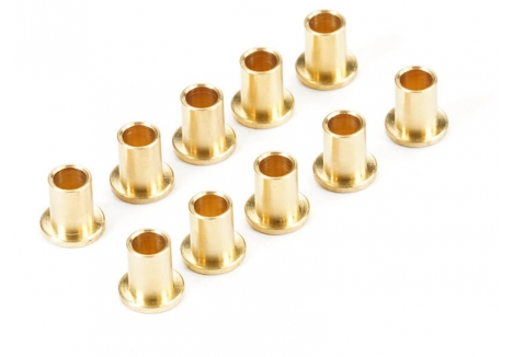 FASTRAX TAMIYA TT02 SHOCKS BRASS COLLAR SET (10PC) FTTA014C
