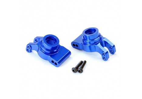 Fastrax Team Associated Rival MT10 Aluminium Rear Hub Carriers Left Right FTAS03B