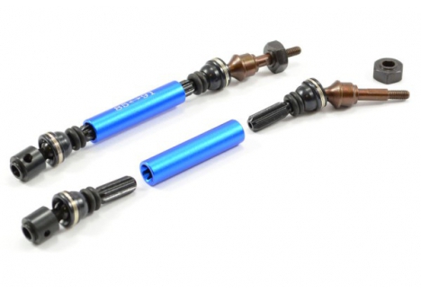 Fastrax Traxxas Steel Front Universal Driveshafts Slash 4x4 FTTX263