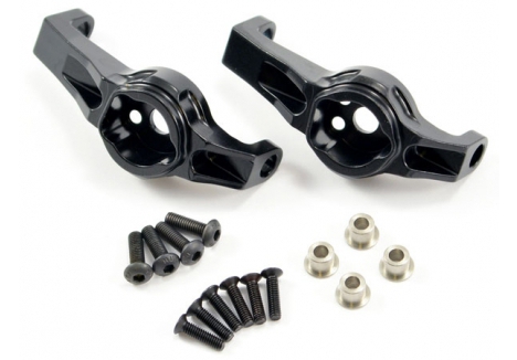 Fastrax TRX-4 Aluminium Front Caster Blocks Pair Suspension Component FTTX315BK