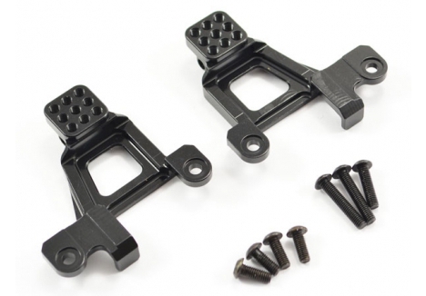 Fastrax TRX-4 Aluminium Rear Shock Mount Black FTTX320BK