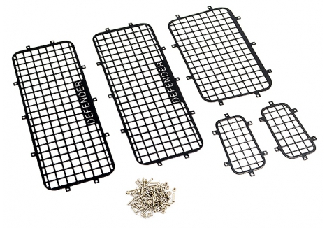 Fastrax TRX-4 Aluminium Window Guard Set 5 Piece FTTX335
