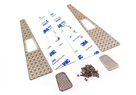 Fastrax TRX-4 Stamped Steel Front Fender Plate Vents FTTX336