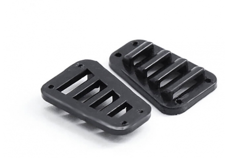 Fastrax TRX-4M Hood Air Intake Grills for Defender 1/18 RC Crawler FTTX482