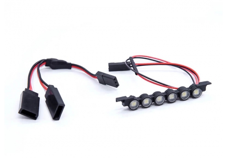 Fastrax TRX-4M Roof Spotlight Bar 75mm for Ford Bronco RC Crawler FTTX481