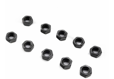 Flat Nut, M5 STL: (10)