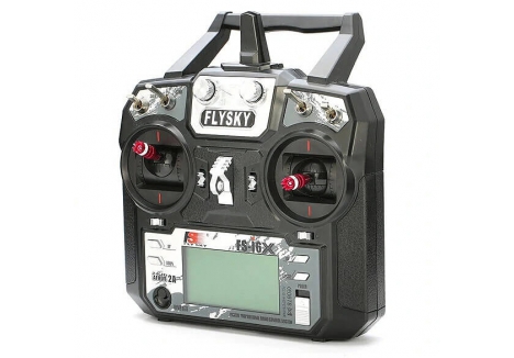FlySky FS-i6X 6-Channel 2.4GHz RC Radio System with iA6B Receiver Mode 2