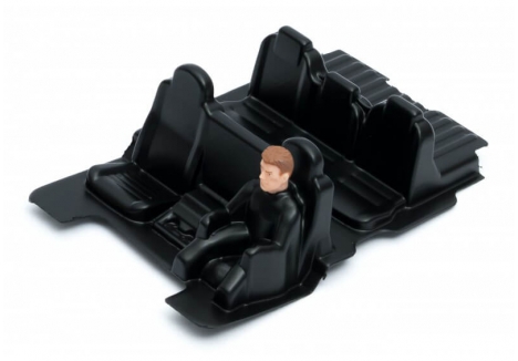 FMS 12491 1/24 Scale Blister Seat Compartment with Figure B FMS-C3523