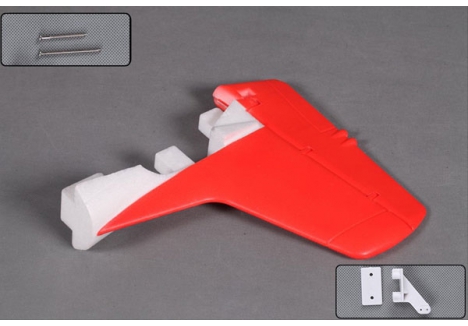 FMS 1400mm T-28D Trojan V4 Red Vertical Stabiliser RC Aircraft Component FS-PM104