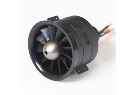 FMS 80MM DUCTED FAN (12-BLADE) WITH 3280-KV2100 INNER RUNNER FMSEDF007