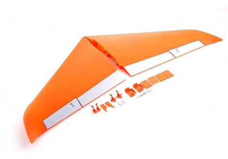FMS 90mm Super Scorpion V2 Orange Main Wing Set RC Aircraft FMSEQ102OG