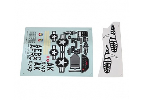 FMS A10 Warthog V2 Decal Sheet 70mm A-10 Thunderbolt RC Aircraft FMSRQ122