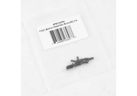 FMS Button Head Hex Screw M2.5*6 for 1:10 F100 RC Car APSC22094