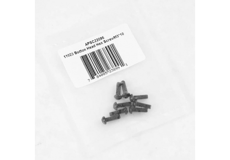 FMS Button Head Hex Screw M3*10 Replacement Fastener APSC22096