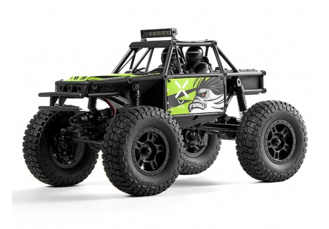 FMS FCX24 1/24 4WD Brushed RC Mini Rock Crawler RTR Lemur Green FMS12404RTRGN