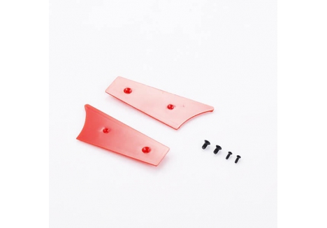 FMS Futura V3 Main Landing Gear Cover 80mm Red FMSRP117-RED