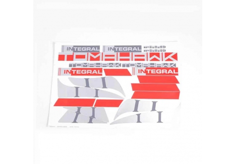 FMS Integral Sticker 80mm Red RC Model Customisation FMSEP115RD