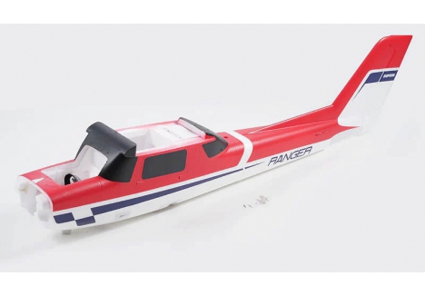FMS Ranger V2 1220mm RC Aircraft Front Fuselage Red FMSES101RD
