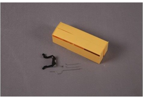 Front Landing Gear Cover Set (for 1400mm T28 V4) (Yellow)