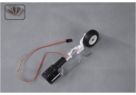 Front Landing Gear System (for 1400mm T28 V4) (Red)