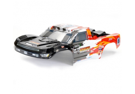 FTX Apache 1/10 Trophy Truck Body Trimmed Decal Red FTX10178R