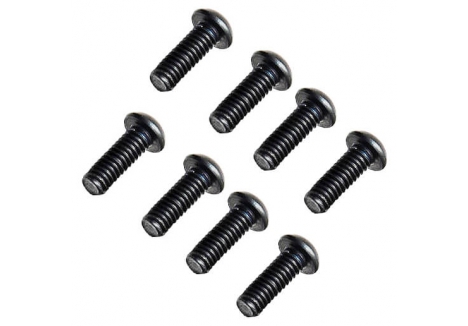 FTX Button Head Hex Screw M2.5 x 8mm Pack of 8 Spare Parts FTX-SBH023