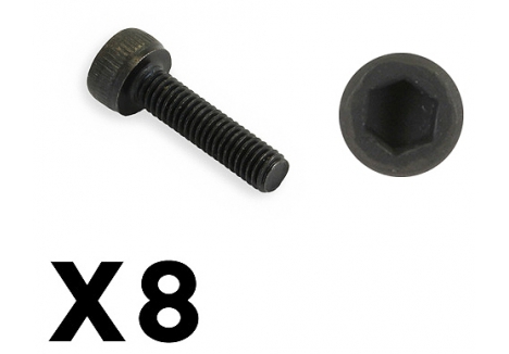 FTX Cap Head Hex Self Tapping Screw 3 x 14mm RC Repair Parts FTX9198