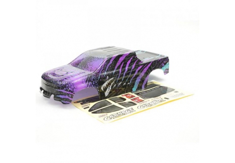 FTX Carnage 2.0 Brushless Printed Bodyshell 1/10 Scale RC Monster Truck Purple FTX6345BKP