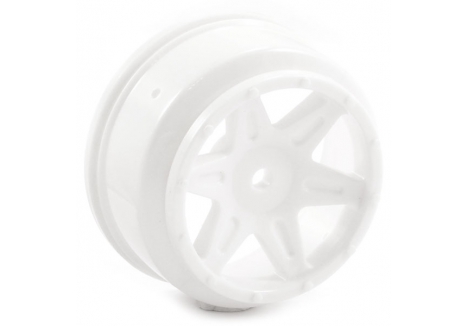 FTX Comet 1/12 Scale RC Buggy Rear Wheel White Pair FTX9075W