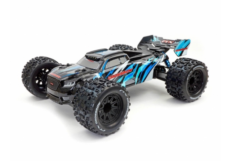FTX Crossbow 1/10 Brushless Truggy Truck RTR – Blue – 2500kv Motor with Aluminium Shocks and Skid Plates – FTX5490BL