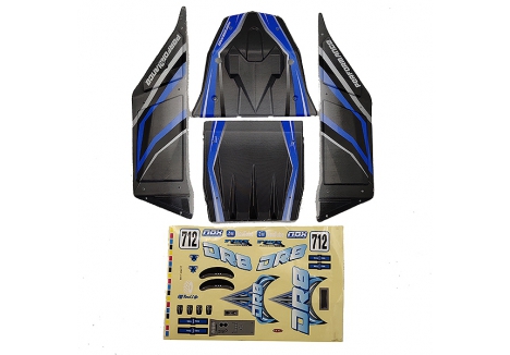 FTX DR8 BODY+DECAL(BLUE) FTX9580B