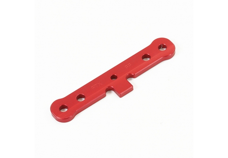 FTX DR8 Front FF Aluminium Lower CNC Suspension Mount Red FTX9633R