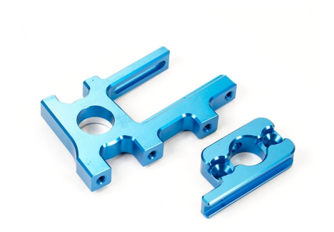 FTX DR8 V2 Motor Mount Blue 1/8 Scale RC Desert Racer FTX9549B