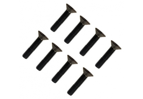 FTX Flat Head Hex Screw M4 x 22mm 8 Piece RC Spare Parts Pack FTX-SFH077
