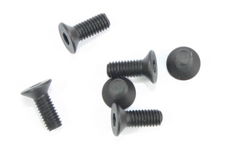 FTX Flat Head Hex Screws M3x8 Countersunk Machine Thread 6 Pack FTX6535