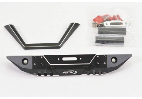 FTX Fury X Aluminium Front Bumper Set with Shackles FTX9261