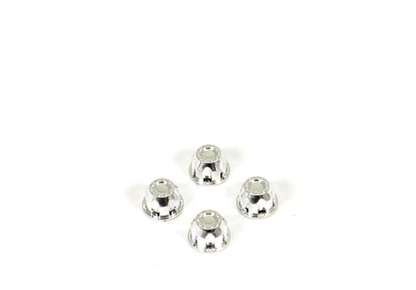 FTX Fury X Chrome Wheel Nut Dust Covers Set of 4 FTX9255