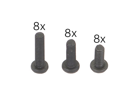 FTX Fury X Roof Rack Screw Set Replacement Fasteners FTX9259
