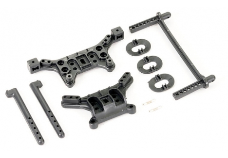 FTX Havok Front Rear Shock Tower Body Mounts 1/14th Drift Truck Spares FTX10602