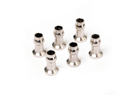 FTX Havok Perforated Step Balls 4.8mm Suspension Component 6 Piece Pack FTX10625