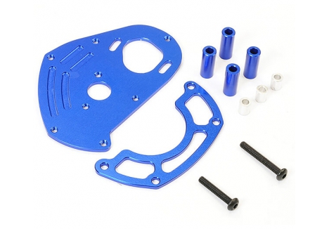 FTX MAULER ALUMINIUM MOTOR MOUNT PLATE - BLUE FTX8840B