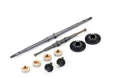 FTX Mini Outback 2.0 Front Rear Metal Gear Axle Driveshaft Set FTX9309M