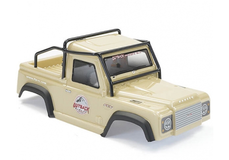 FTX Mini Outback 2.0 Ranger Lexan Body Shell with Roll Cage Sand FTX9331SL