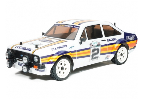 FTX MK2RS 1/10 4WD Brushless RC Rally Car RTR White FTX5470W