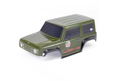 FTX Outback 3 Paso 1/10 Scale RC Crawler Body Shell Green FTX10044GN
