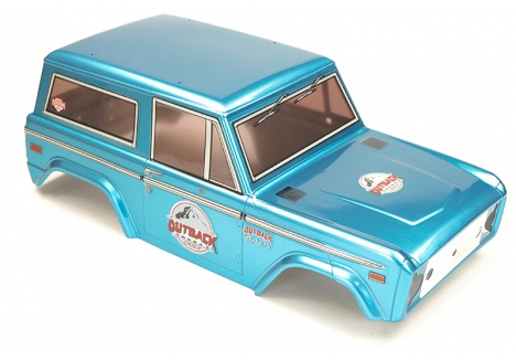 FTX Outback 3 Treka 1/10 Scale RC Crawler Bodyshell Blue FTX10067BL